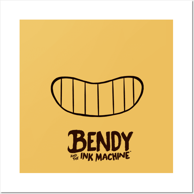 Bendy Smile Wall Art by Oseven77